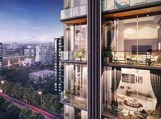 Building Facade To Outer